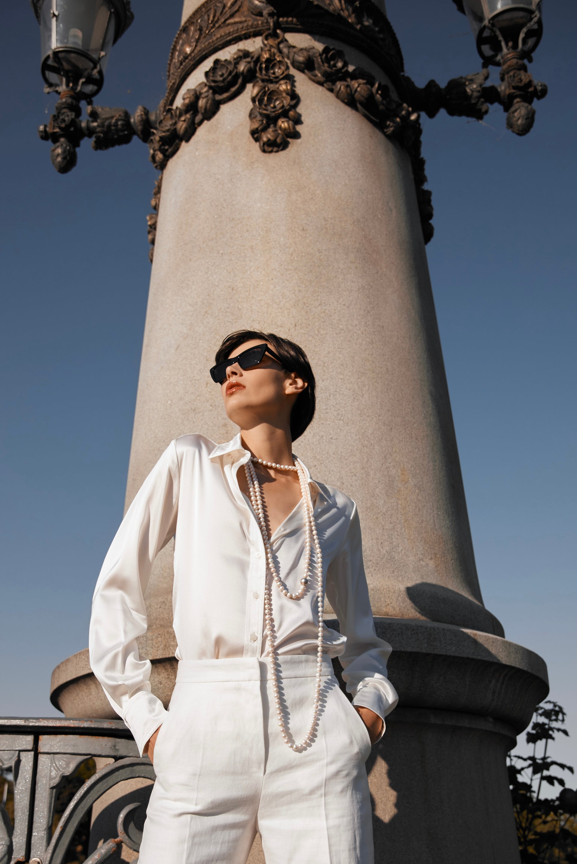 Blouse Jill Ivory Silk