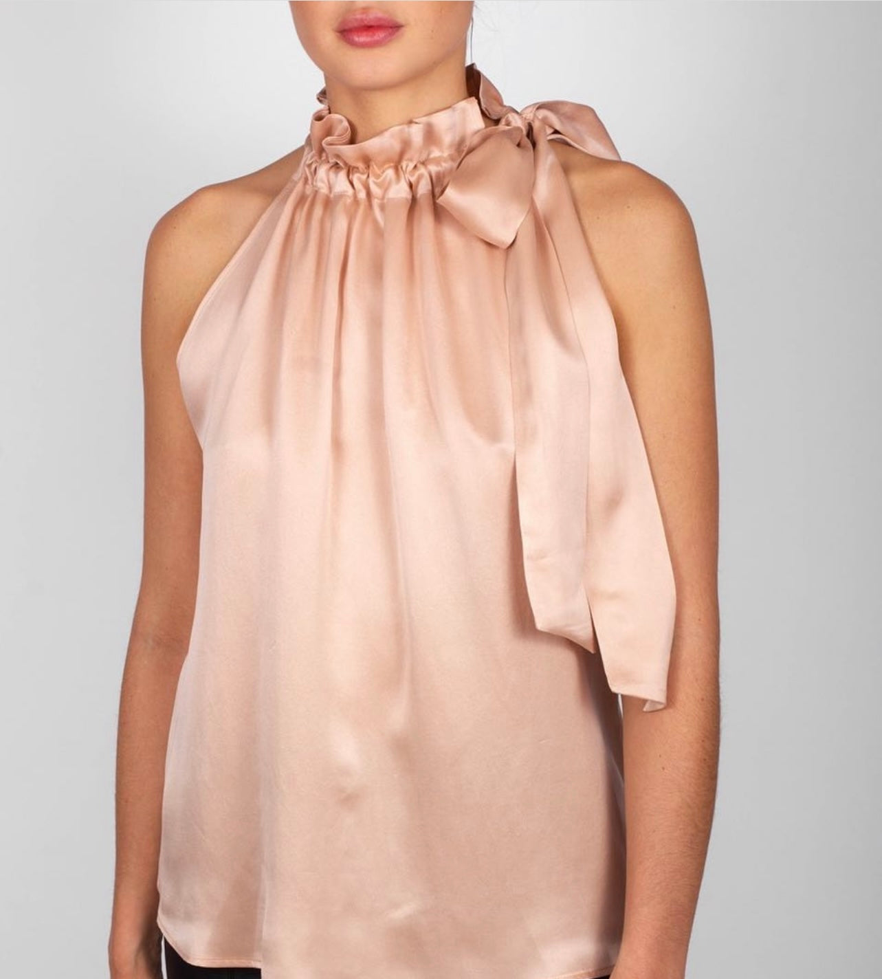 Halterneck Top Charlotte Powder